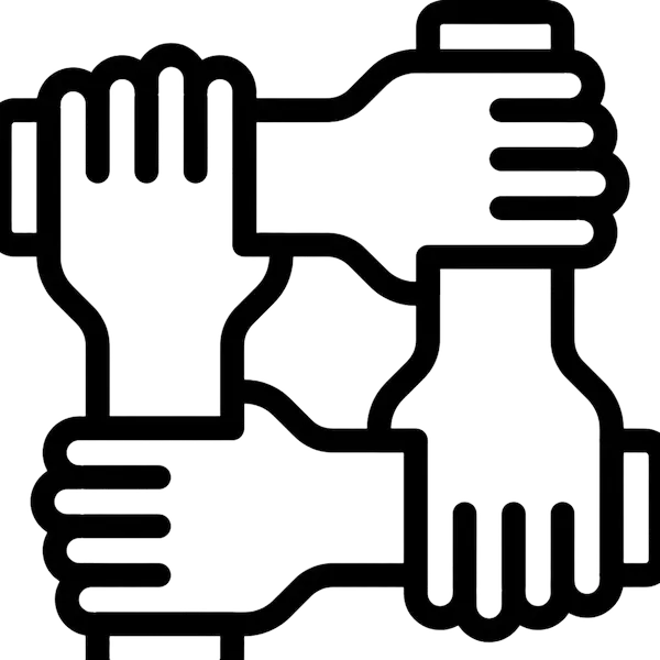 Icon für externe App-Entwickler zur Teamverstärkung in Projekten