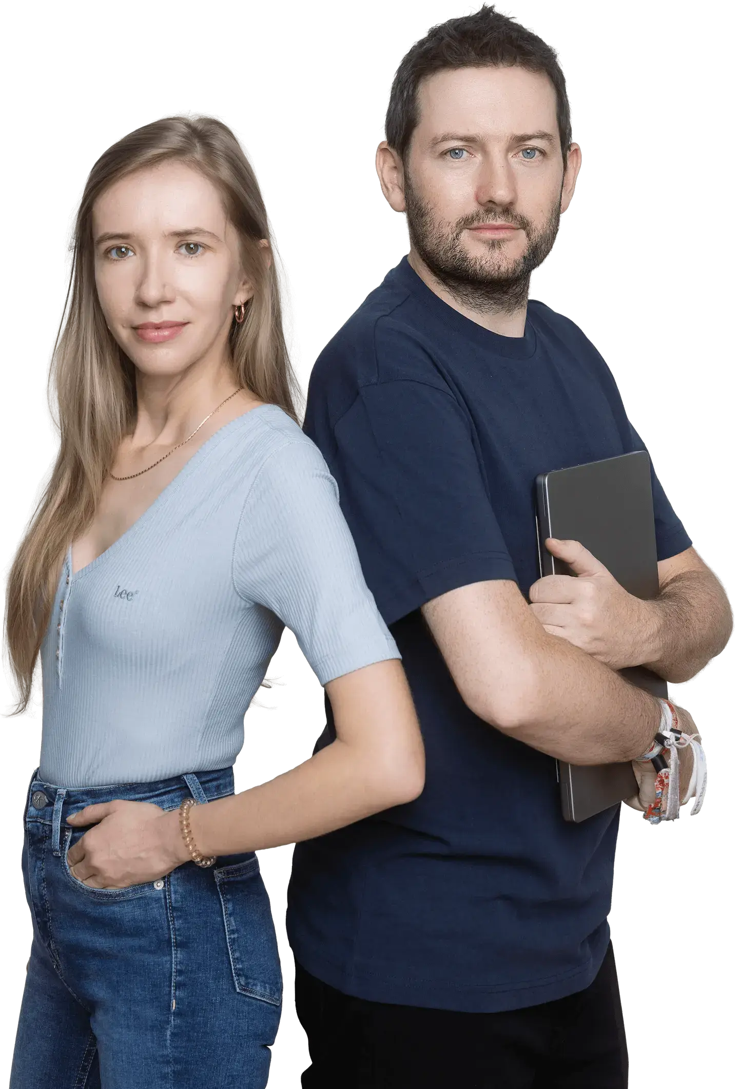 James & Joanna – App Entwickler & Gründer unserer Berliner Agentur bei der Planung smarter App-Lösungen mit KI & IoT