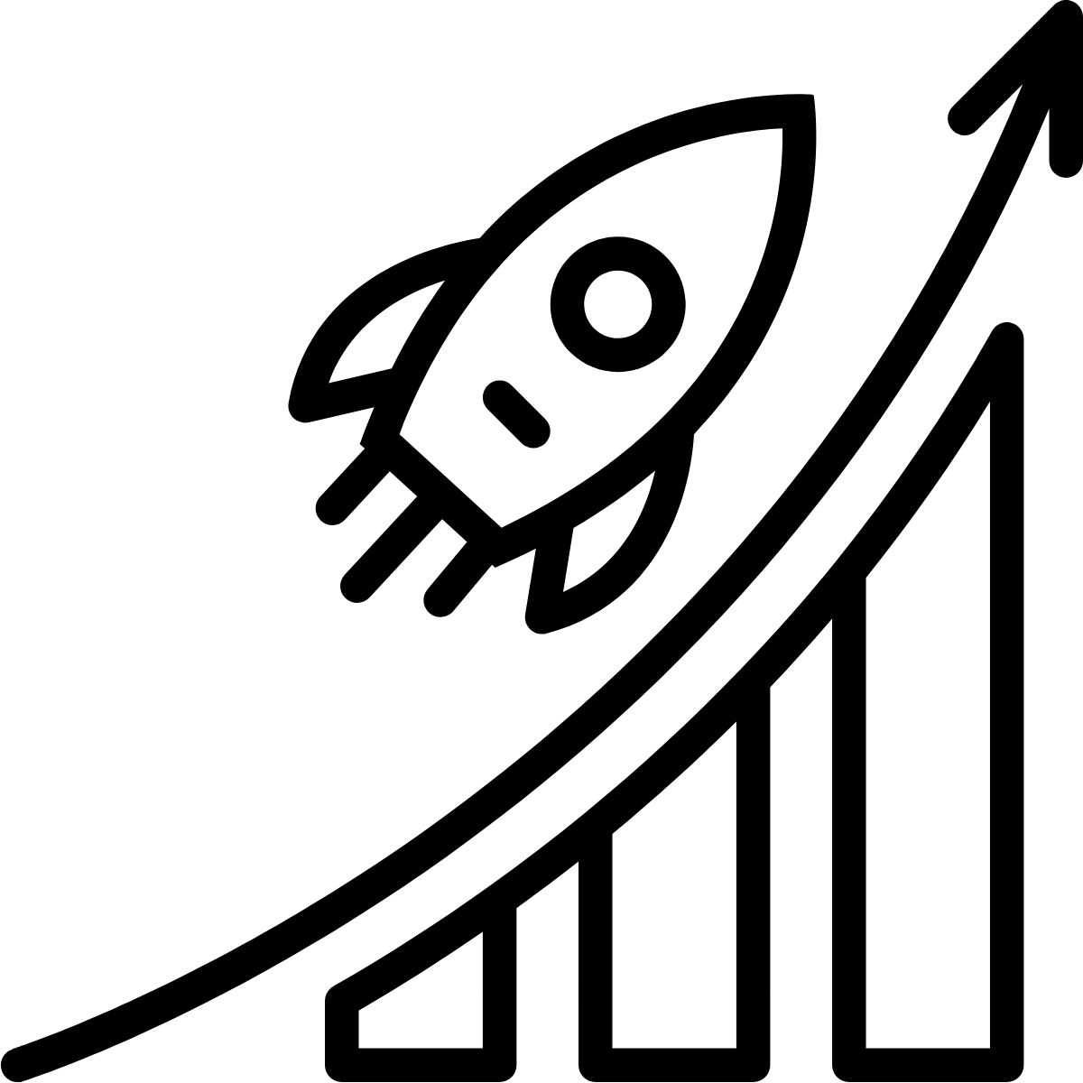 Icon: Raketenstart – App-Launch, Wartung und Wachstum mit App-Agentur Berlin